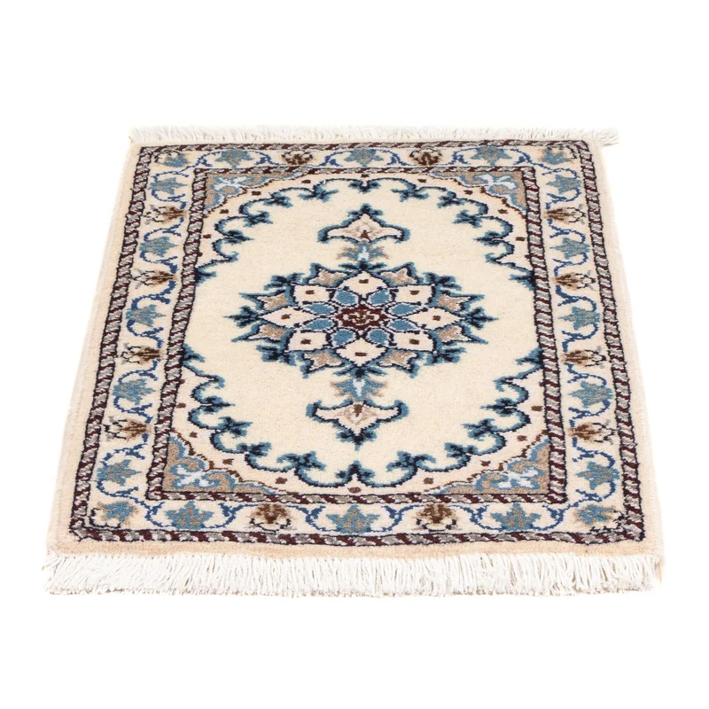 Nain - 12La Teppich 40x60cm - Perserteppich - creme