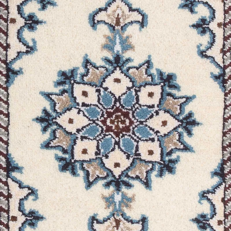 Nain - 12La Teppich 40x60cm - Perserteppich - creme