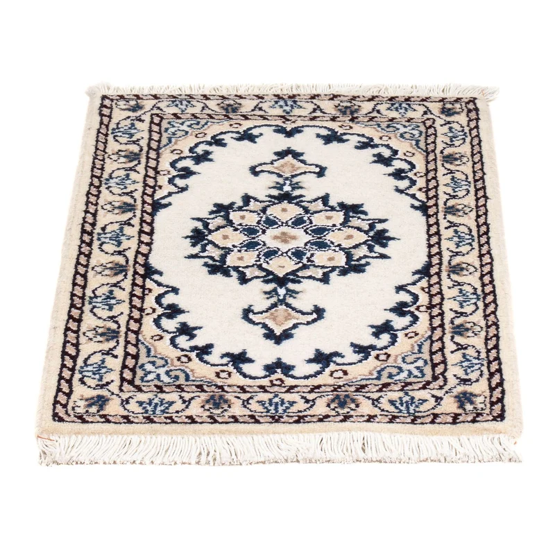 Nain - 12La Teppich 40x60cm - Perserteppich - creme