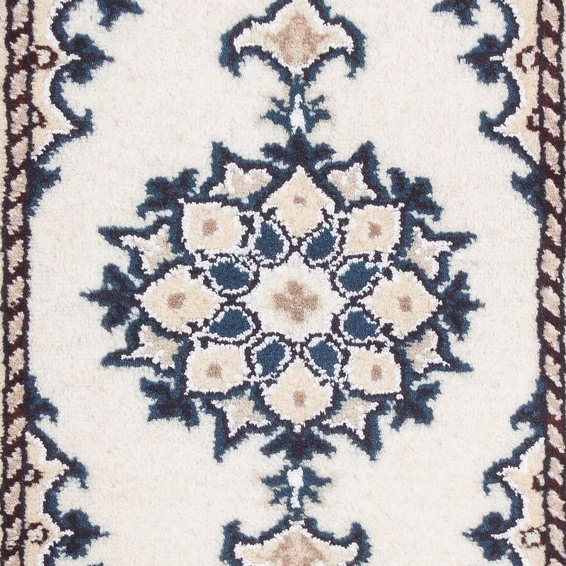 Nain - 12La Teppich 40x60cm - Perserteppich - creme