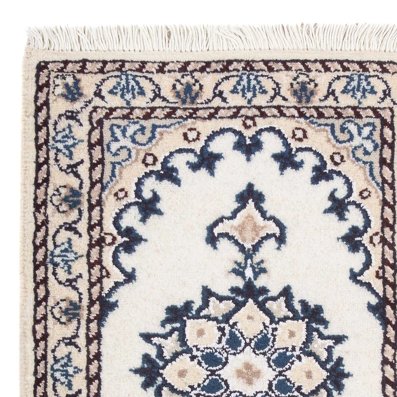 Nain - 12La Teppich 40x60cm - Perserteppich - creme