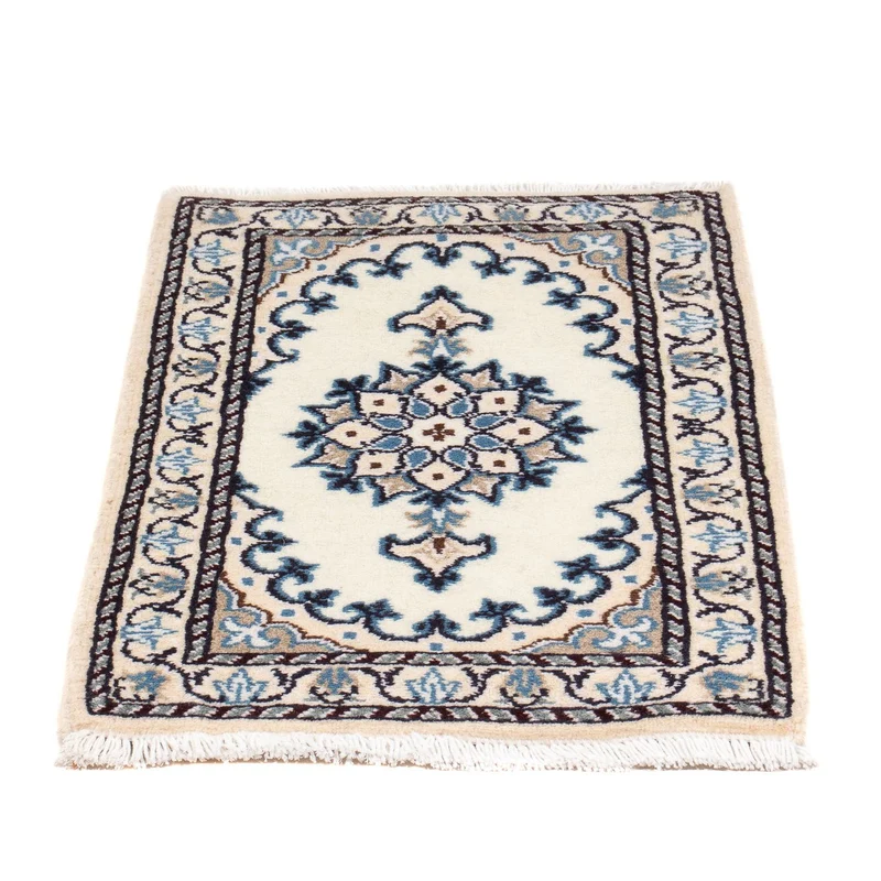 Nain - 12La Teppich 40x60cm - Perserteppich - creme