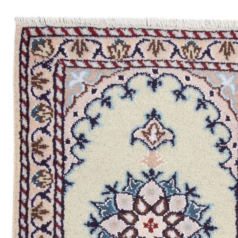 Nain - 12La Teppich 40x60cm - Perserteppich - creme