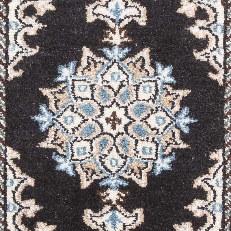 Perserteppich - Nain - 40 x 60 cm - dunkelblau