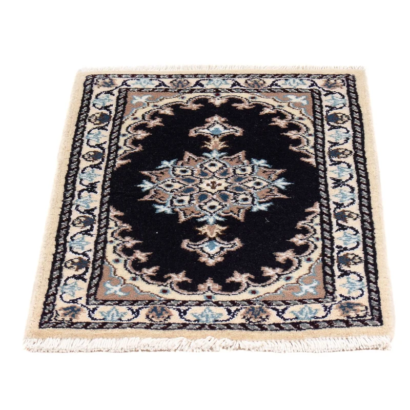 Perserteppich - Nain - 40 x 60 cm - dunkelblau