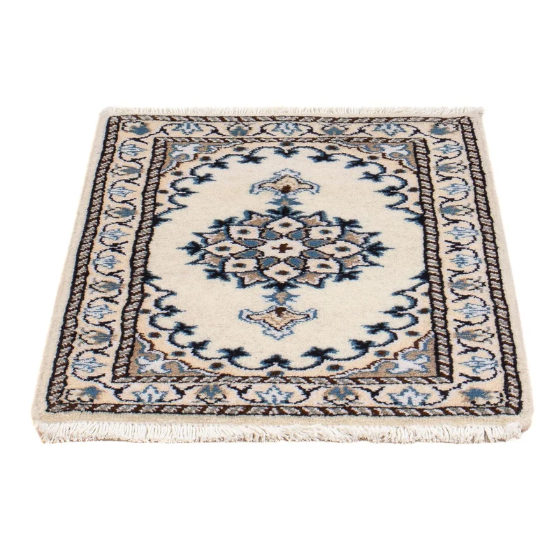Nain - 12La Teppich 40x60cm - Perserteppich - creme