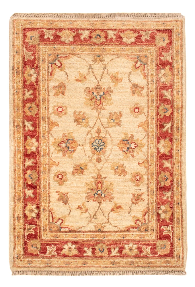 Ziegler Teppich 51x73cm - Orientteppich - beige