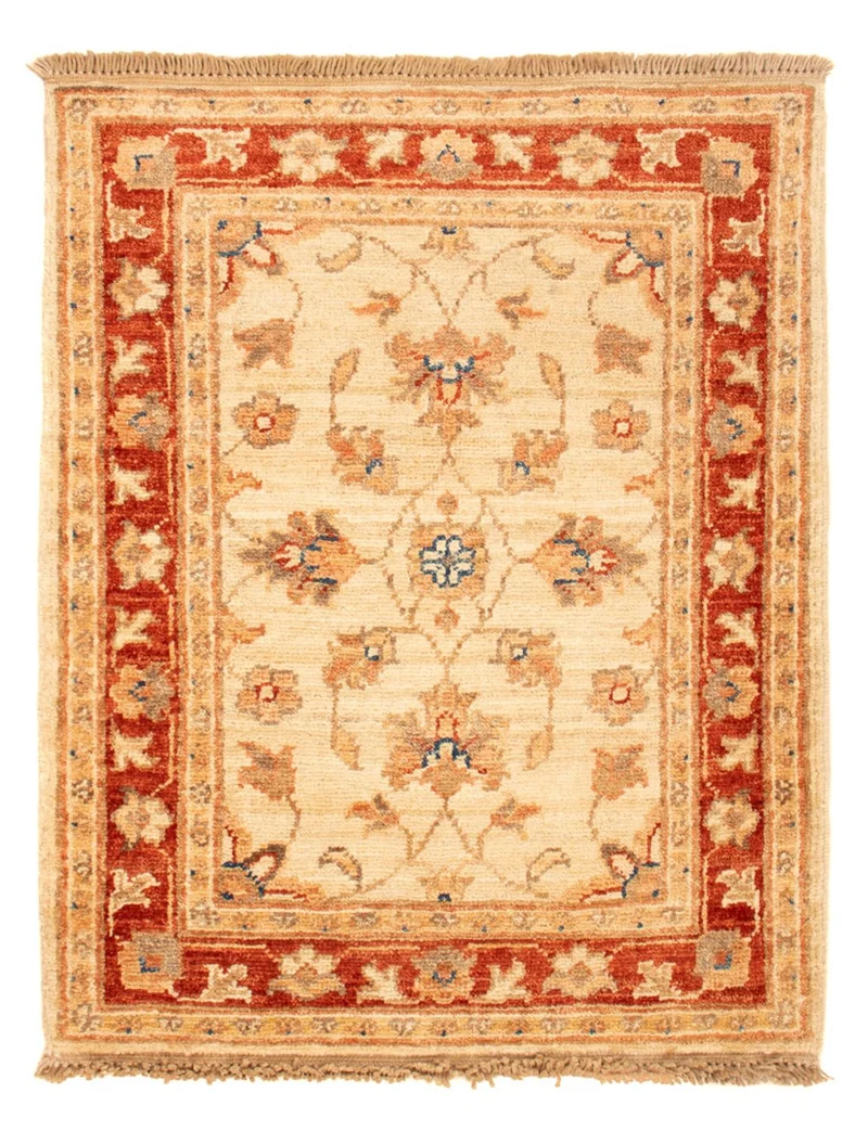 Ziegler Teppich 53x67cm - Orientteppich - beige