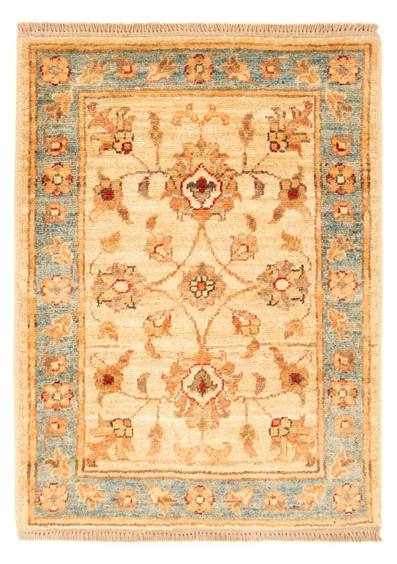 Ziegler Teppich 52x71cm - Orientteppich - beige
