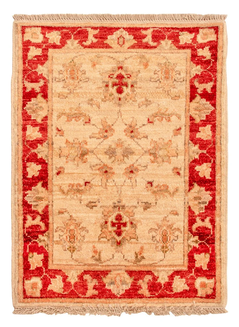 Ziegler Teppich 51x68cm - Orientteppich - beige