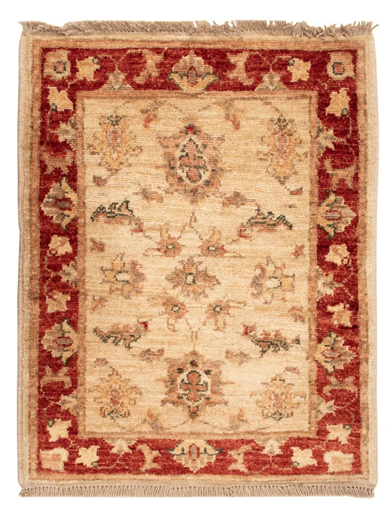 Ziegler Teppich 50x65cm - Orientteppich - beige