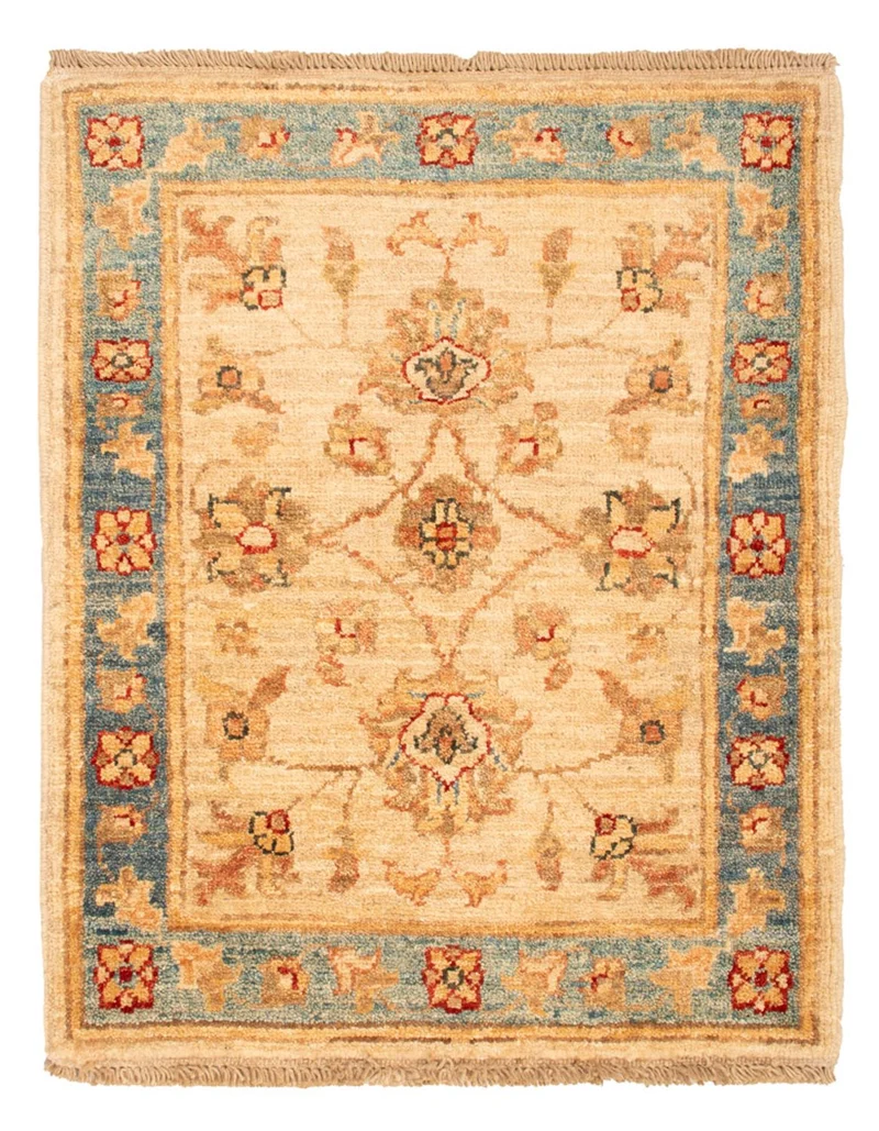 Ziegler Teppich 53x66cm - Orientteppich - beige