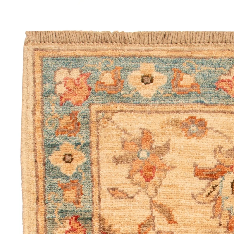 Ziegler Teppich 50x69cm - Orientteppich - beige