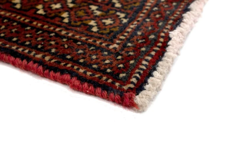 Turkaman Teppich 50x100cm - Orientteppich - rot