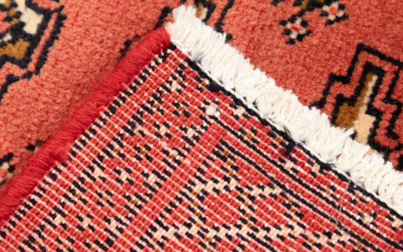 Turkaman Teppich 50x100cm - Orientteppich - rot