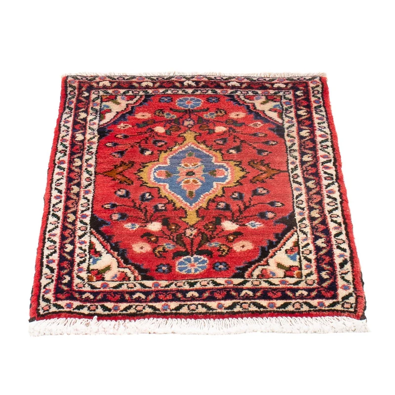 Malayer Teppich 45x60cm - Perserteppich - rot