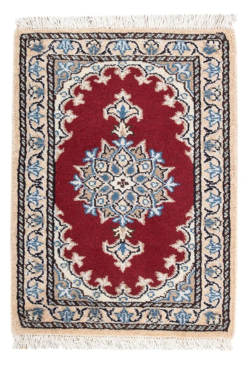 Nain - 12La Teppich 40x60cm - Perserteppich - rot