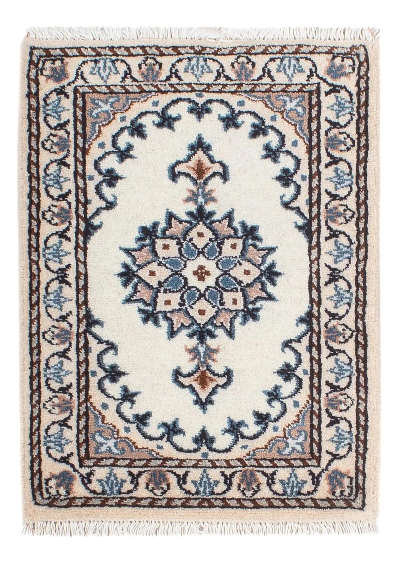 Nain - 12La Teppich 40x60cm - Perserteppich - beige