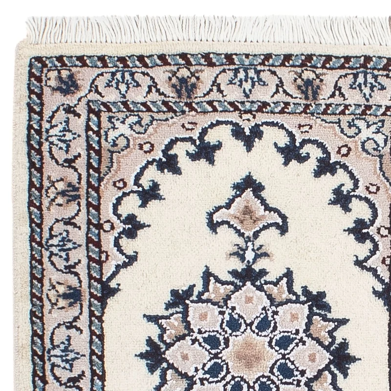 Nain - 12La Teppich 40x60cm - Perserteppich - beige