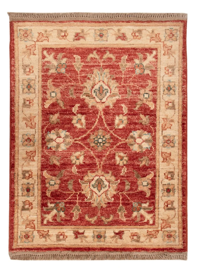 Ziegler Teppich 51x68cm - Orientteppich - rot