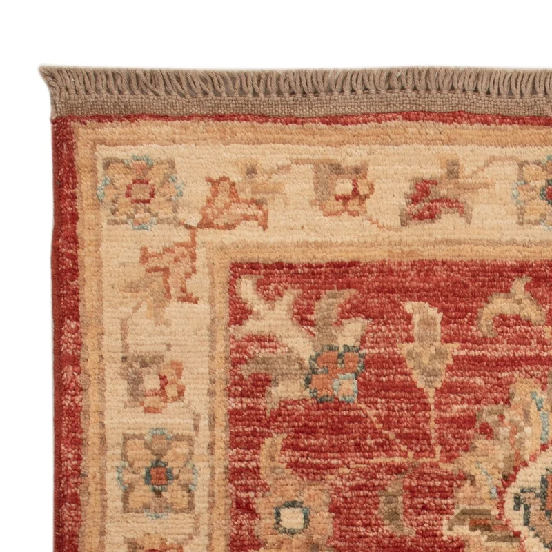Ziegler Teppich 51x68cm - Orientteppich - rot