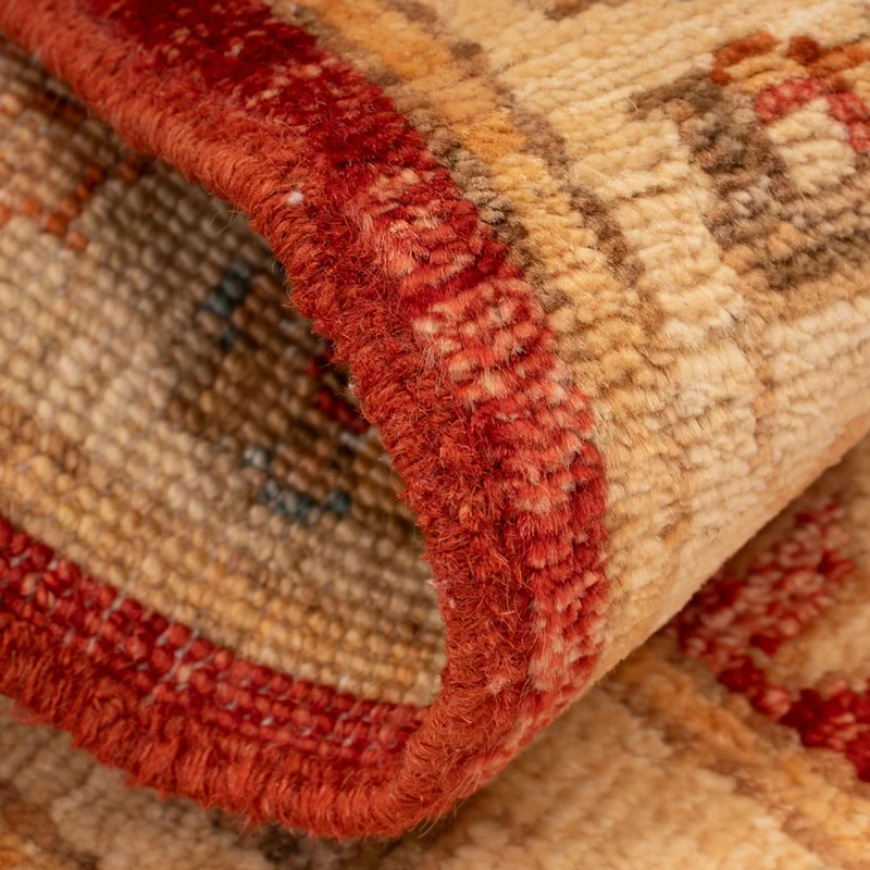 Ziegler Teppich 51x68cm - Orientteppich - rot