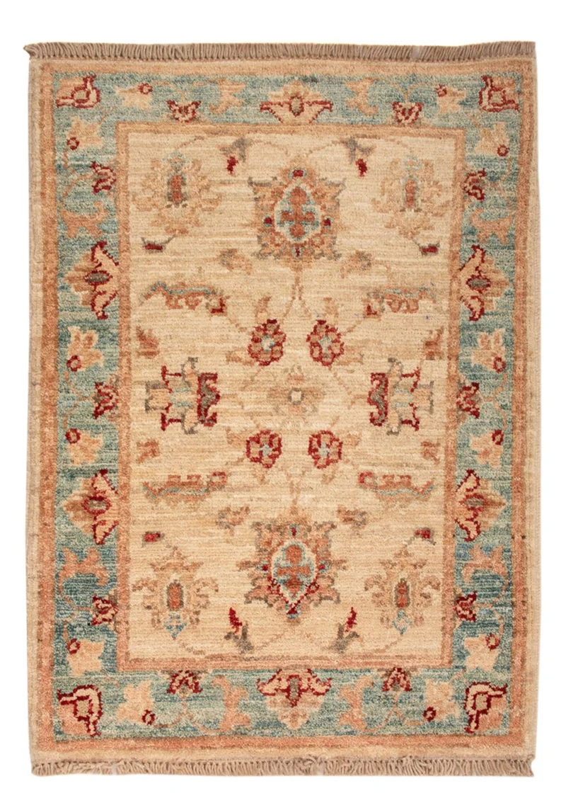 Ziegler Teppich 53x70cm - Orientteppich - beige