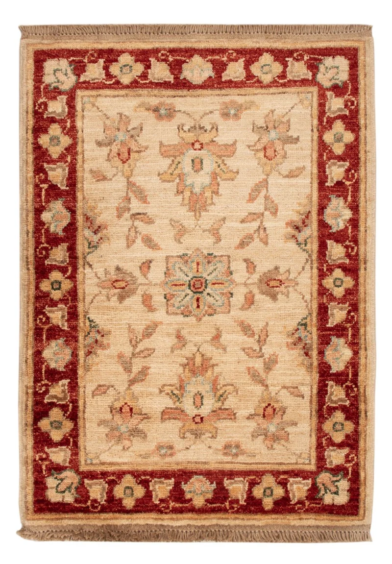 Ziegler Teppich 50x69cm - Orientteppich - beige