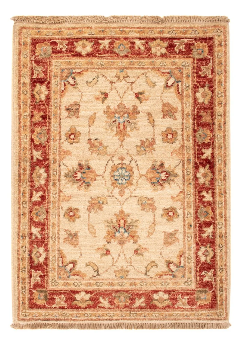 Ziegler Teppich 52x71cm - Orientteppich - beige