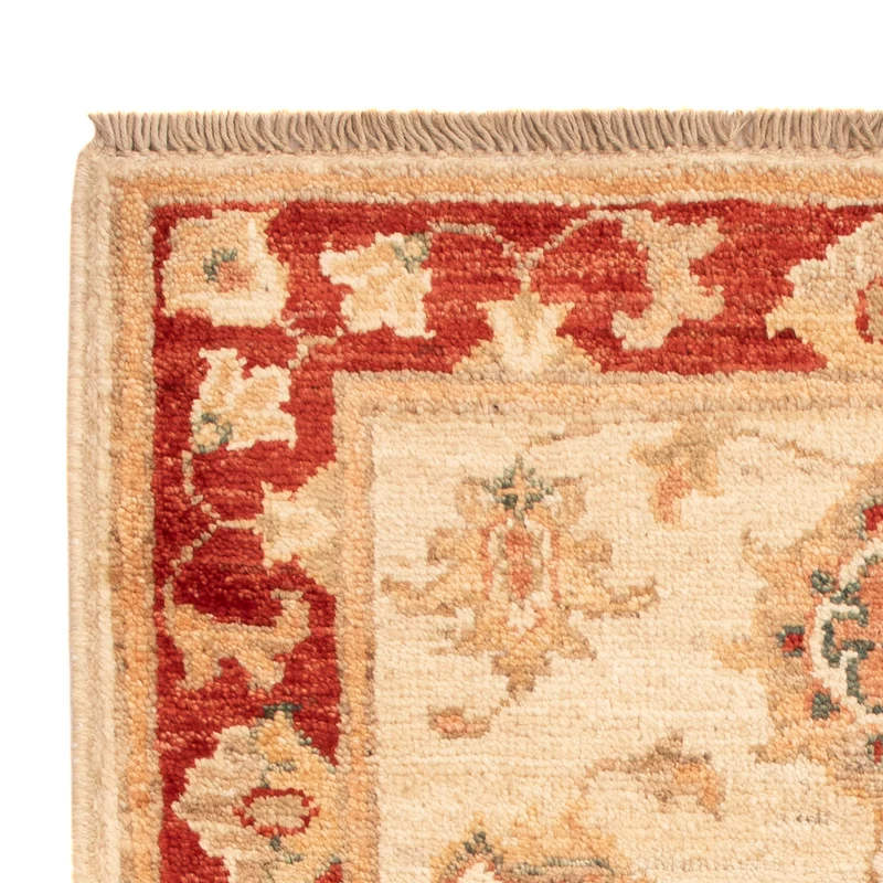 Ziegler Teppich 52x72cm - Orientteppich - beige