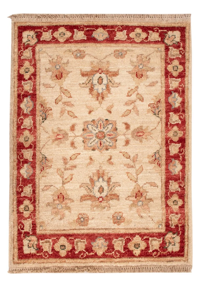Ziegler Teppich 52x69cm - Orientteppich - beige
