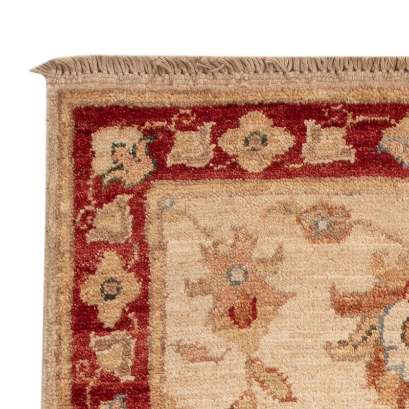 Ziegler Teppich 52x69cm - Orientteppich - beige
