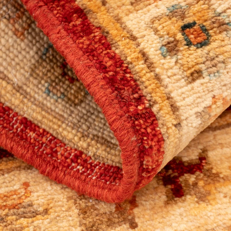 Ziegler Teppich 51x72cm - Orientteppich - rot