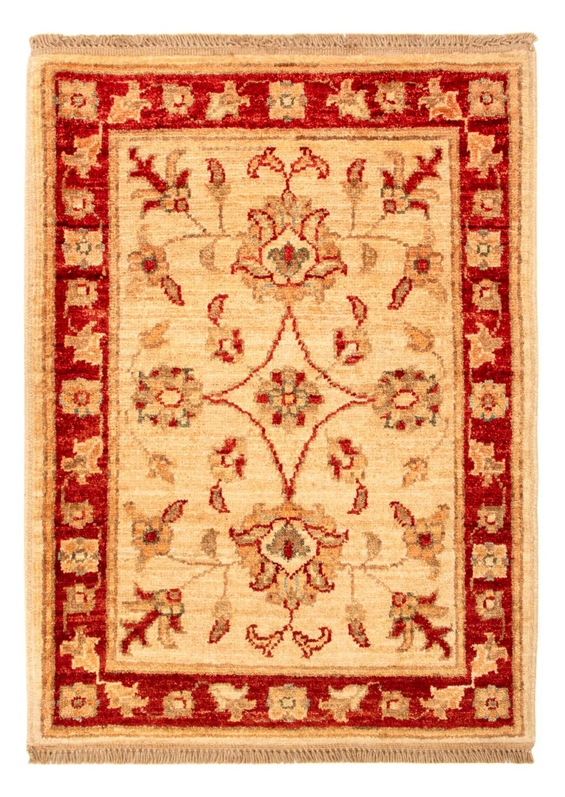 Ziegler Teppich 52x70cm - Orientteppich - beige