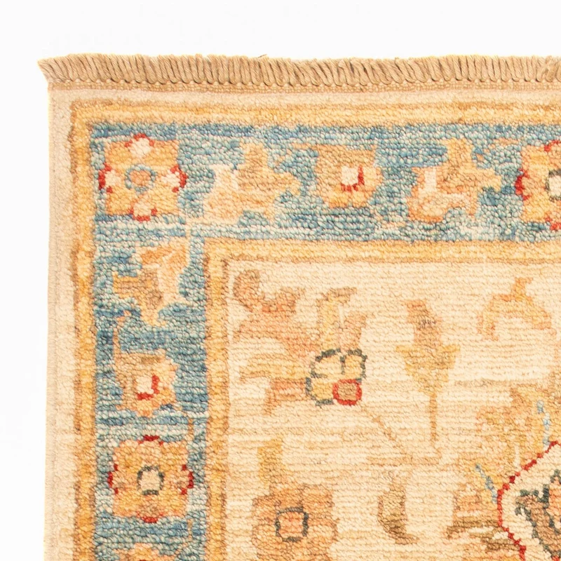 Ziegler Teppich 51x73cm - Orientteppich - beige