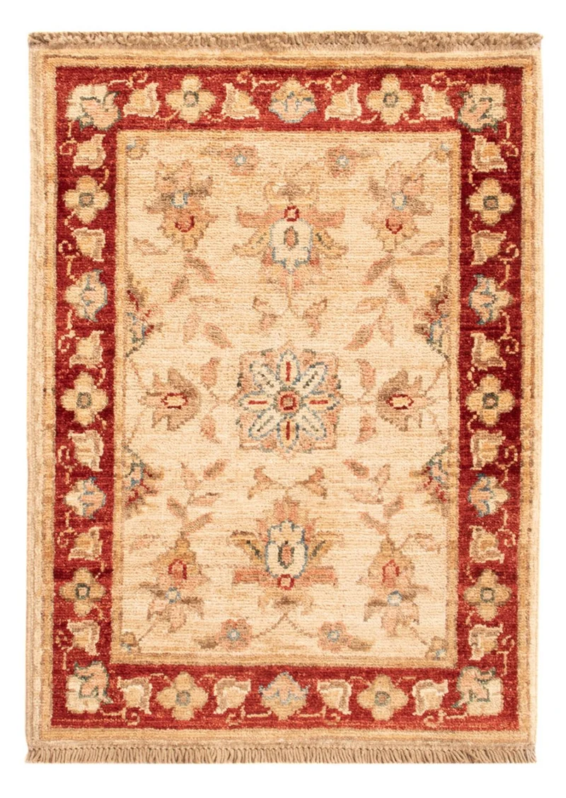 Ziegler Teppich 50x70cm - Orientteppich - beige