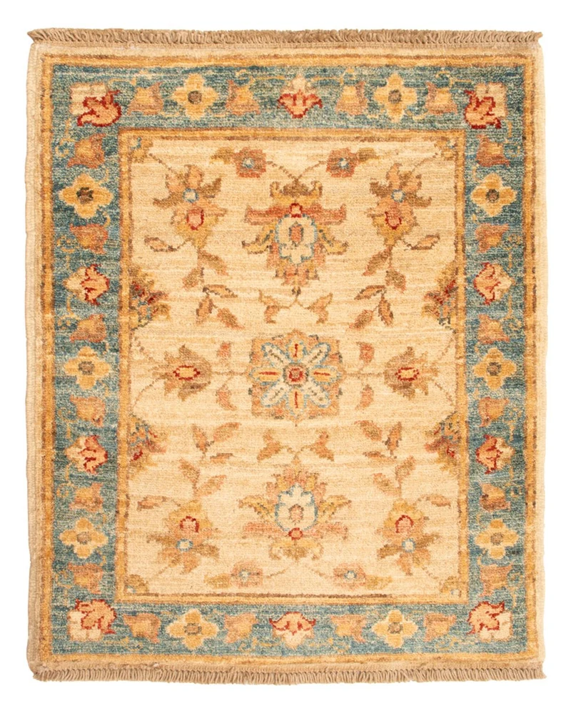 Ziegler Teppich 51x64cm - Orientteppich - beige