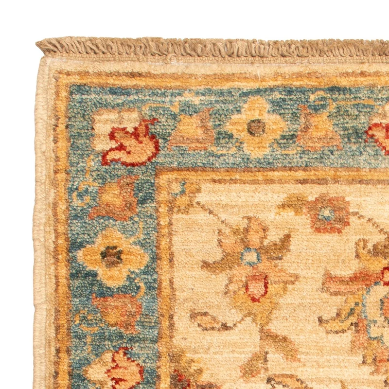 Ziegler Teppich 51x64cm - Orientteppich - beige