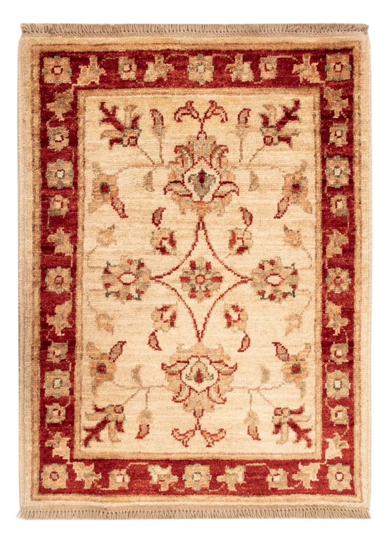 Ziegler Teppich 51x70cm - Orientteppich - beige