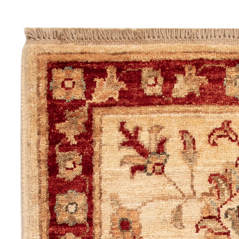 Ziegler Teppich 51x70cm - Orientteppich - beige