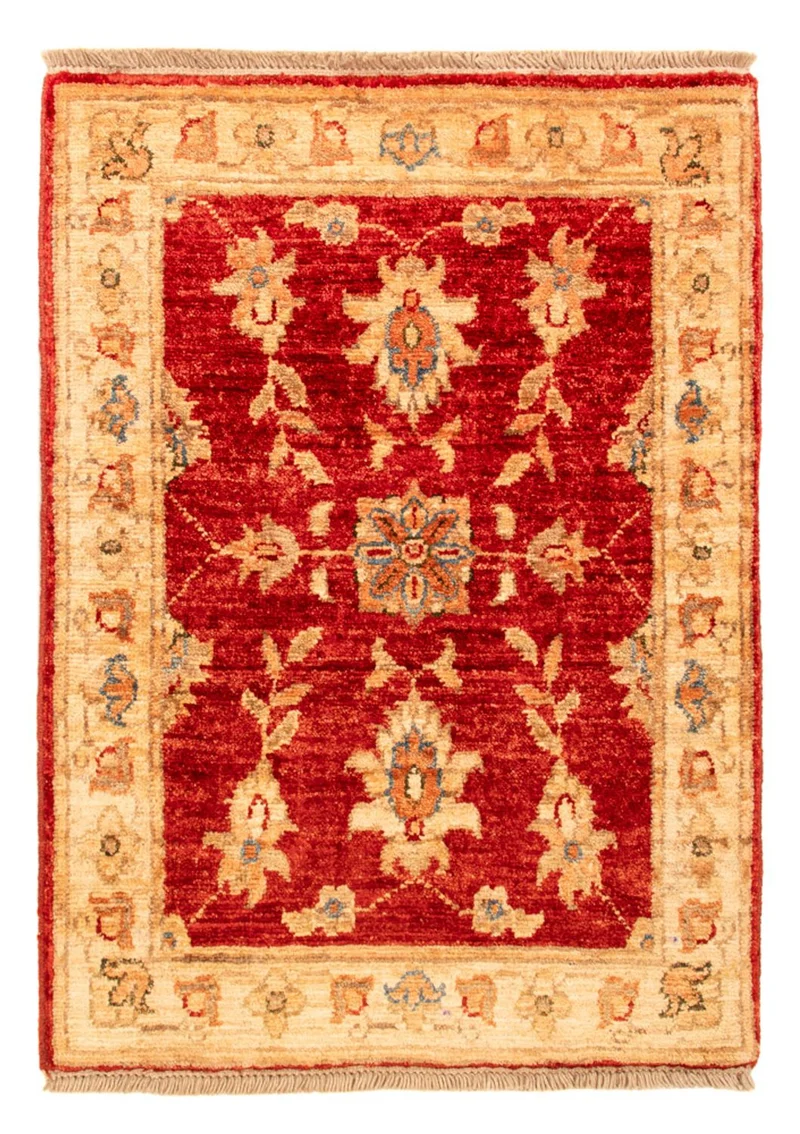 Ziegler Teppich 49x68cm - Orientteppich - rot