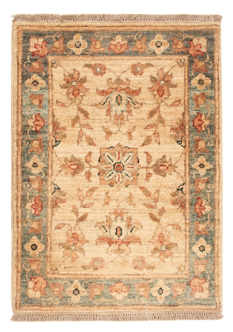 Ziegler Teppich 50x69cm - Orientteppich - beige
