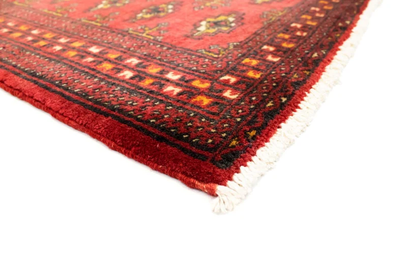 Turkaman Teppich 50x100cm - Orientteppich - rot