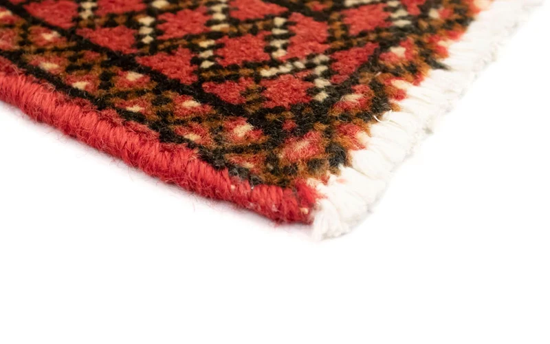 Turkaman Teppich 50x100cm - Orientteppich - rot