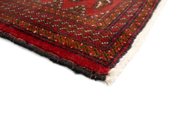Turkaman Teppich 50x100cm - Orientteppich - rot