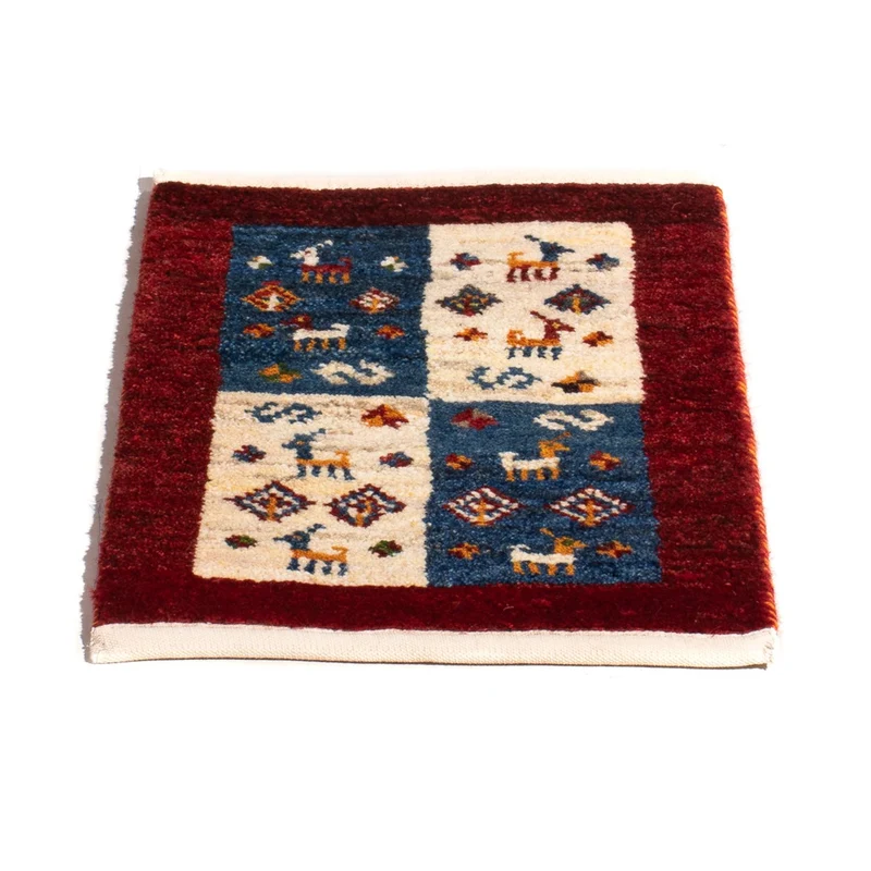Gabbeh Teppich - Perser - 40 x 60 cm - mehrfarbig