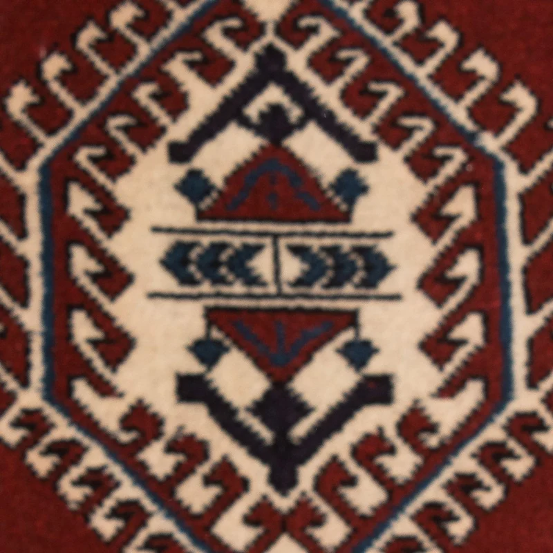 Perserteppich - Nomadic - 40 x 54 cm - mehrfarbig