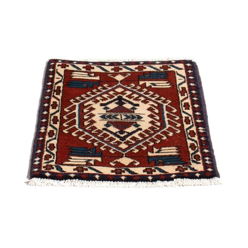 Perserteppich - Nomadic - 40 x 54 cm - mehrfarbig