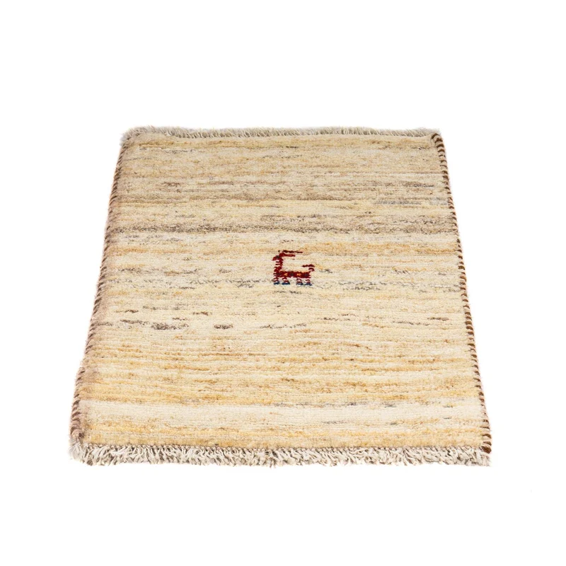 Gabbeh Teppich - Perser 40 x 60 cm - beige