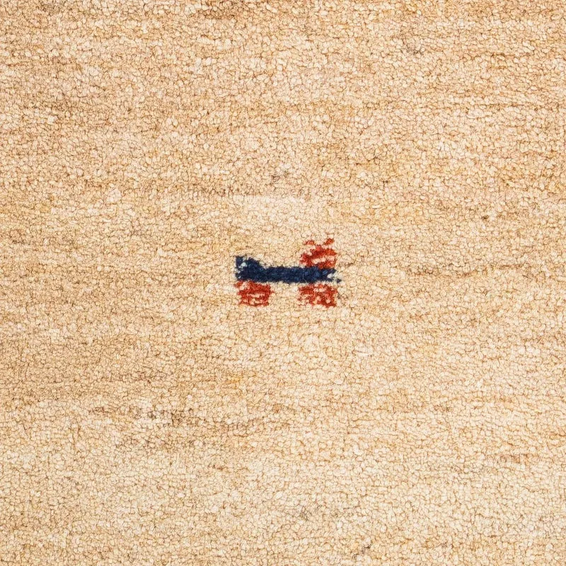Gabbeh Teppich - Loribaft Perser 40 x 60 cm - beige
